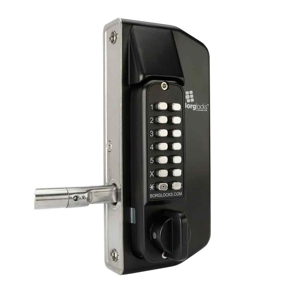 Push Pad Gate Lock