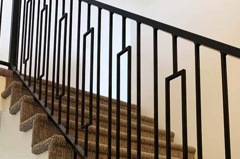 metal bannister