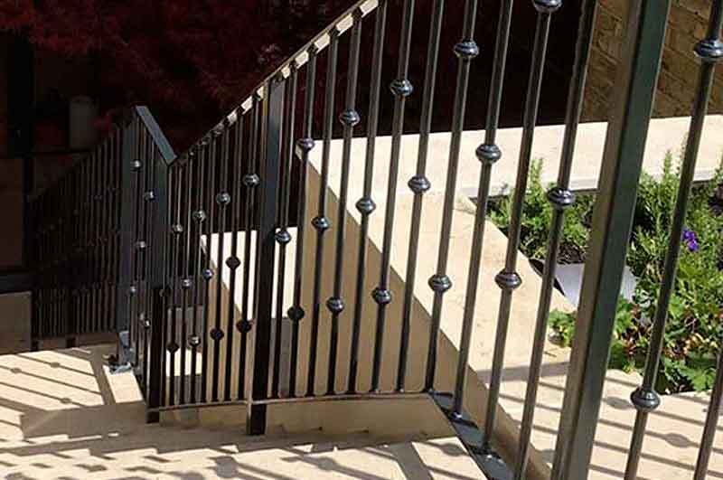 metal railing