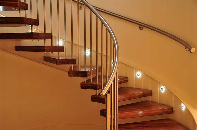 metal staircase