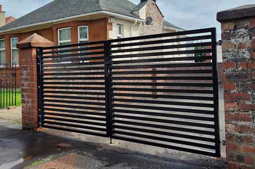 Steel Box Section Double Gate