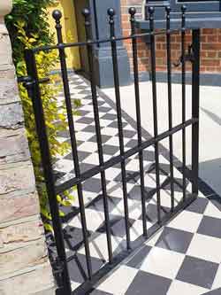 Balltop Single Steel Gate