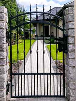 Arched Decorative Metal Garden Gate